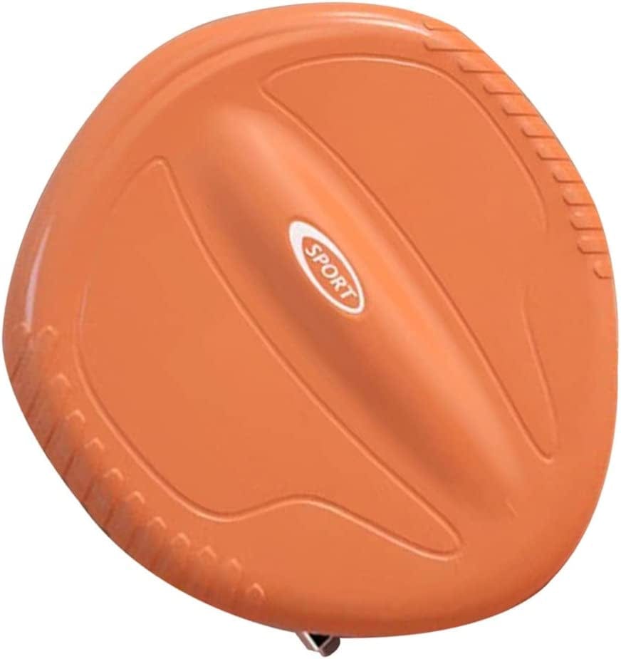 TRB Fitness Equipment Ab Machines for Home Abdominal Training, Ab Wheel Roller Home Exercise Equipment for Men & Women, Sliding Disc Silent Infinity Hoop Exercise with 4 Wheel (Color : Pink)