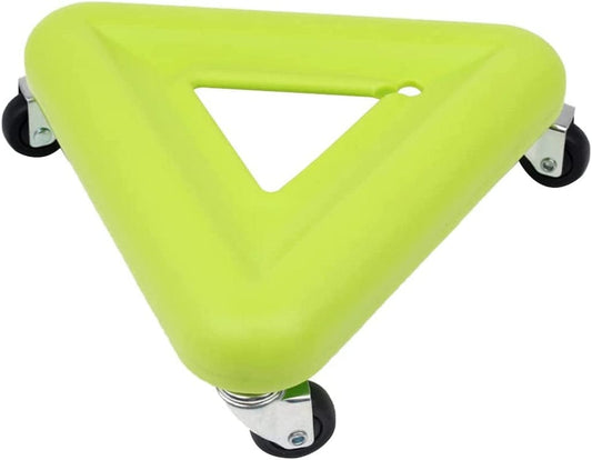 TRB Triangle Ab Wheel Roller with Knee Mat, Ab Roller Wheel Home Exercise Equipment for Men and Women, Ab Machines Infinity Hoop Workout Fitness Mute Gym Equipment for Adults (Color : 1 Pcs)