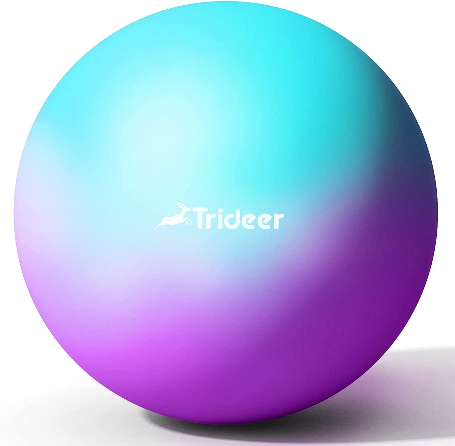 Trideer Yoga Ball - Exercise Ball for Workout & Fitness, Stability Ball for Physical Therapy & Birthing, Exercise Ball Chair for Home Gym