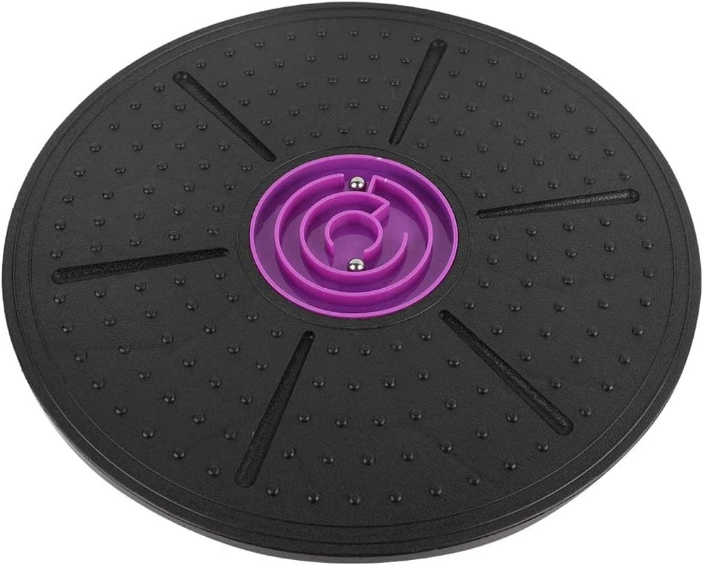 Wobble Balance Board Disc Wobble Core Trainer Exercise Balance Stability Trainer Portable Rocker Board Yoga Training Fitness Non Slip Safety Platform Calf Stretcher for Kids and Adult