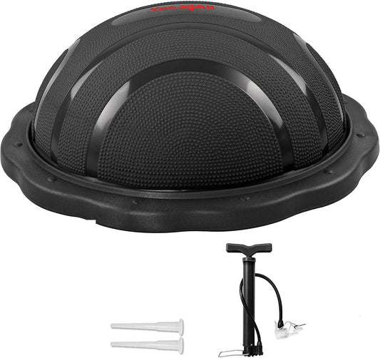 Yes4All Premium Half Peanut Balance Ball Trainer, Half Ball Balance Trainer for Full Body Workout, Balance Trainer Stability Half Ball for Core Training, Push-Up, Abs Workout