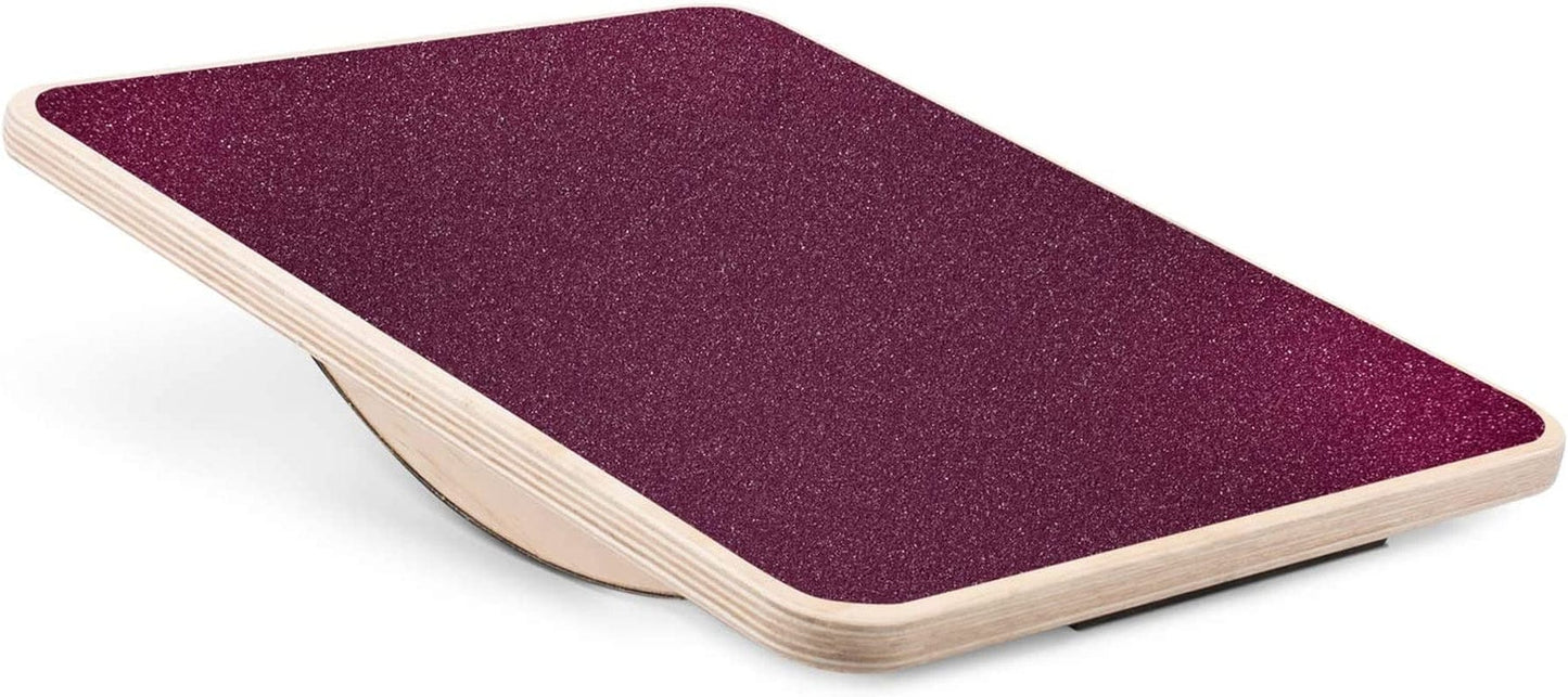 Yes4All Professional Rocker Balance Board for Physical Therapy - 17.5” Rocker Board, Rocker Wooden Balance Board for Standing Desk & Rehabilitation Exercises, Support up to 350Lbs
